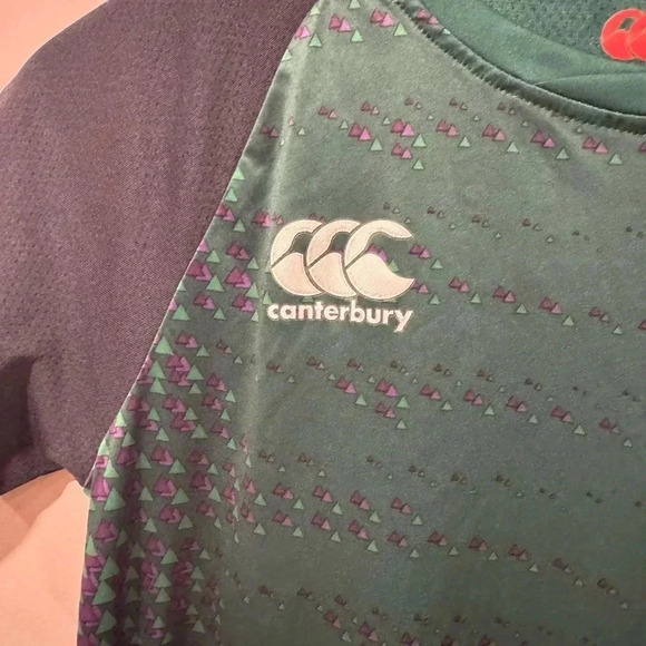 Canterbury Ireland Rugby Kids Training Shirt - Picture 5 of 9